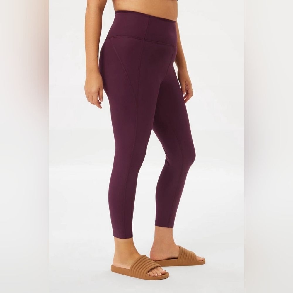 Girlfriend Collective Plum Compressive High-Rise Legging 3X